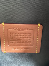 Load image into Gallery viewer, Coach Stanton Slim Crossbody Messenger Bag CAJ44 Red Signature Denim Leather