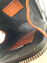 Load image into Gallery viewer, Coach Stanton Slim Crossbody Messenger Bag CAJ44 Red Signature Denim Leather