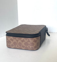 Load image into Gallery viewer, Brown and black suitcase on a white background