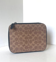 Load image into Gallery viewer, Small rectangular pouch with a patterned design on a white background