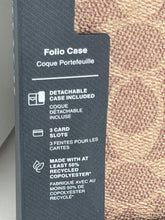 Load image into Gallery viewer, Coach iPhone 151413 Folio Case Brown Signature Canvas Detachable Wallet