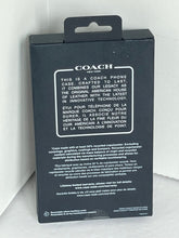 Load image into Gallery viewer, Coach iPhone 151413 Folio Case Brown Signature Canvas Detachable Wallet