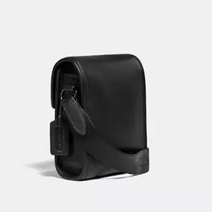 Coach Charter North Souch Crossbody Black Leather w Hybrid Pouch 2 in 1  C2388