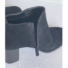Load image into Gallery viewer, Cole Haan Harrington Ankle Boots Womens 8.5 Black Suede High Heel Booties