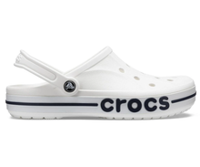 Load image into Gallery viewer, Crocs Sandals Comfort White Bayaband Unisex Slip-Resistant Pivot Heel Strap