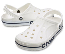 Load image into Gallery viewer, Crocs Sandals Comfort White Bayaband Unisex Slip-Resistant Pivot Heel Strap