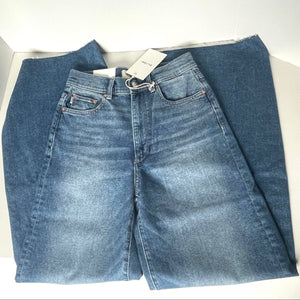 DL1961 Hepburn Wide Leg Jeans Womens 26 High Rise Blue Vintage Driggs