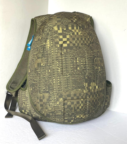 Diesel 1DR-POD Camo Backpack Mens Large Dome Nylon Laptop  Military Green