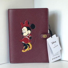 Load image into Gallery viewer, Coach x Disney leather product with Minnie Mouse design on a white background