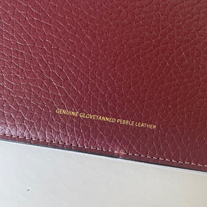 DisneyXCoachNotebookMinnieMouseLeatherBrassWineCQ803ORGPKG_9