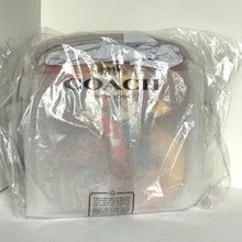 Load image into Gallery viewer, Disney Coach Courier Bag Mickey Minnie Mouse Brown Leather CQ801 Roller Skating