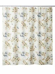 Distinctly Home Shower Curtain Floral Cotton English Garden Cotton 72x72 Florence