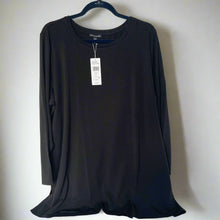 Load image into Gallery viewer, Eileen Fisher - Stretch Jersey Knit Crew Neck Long Top