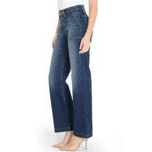 Load image into Gallery viewer, Fidelity Denim Joni Fashion Wide Leg Jeans Womens 29 Hight Rise Utility Stretch