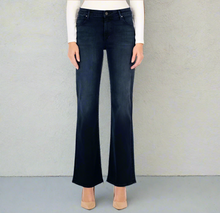 Load image into Gallery viewer, Fidelity Denim Katie High Rise Classic Flare Jeans Womens 27 Blue Comfort