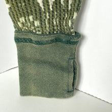 Load image into Gallery viewer, Green camouflage-patterned sock on a white background