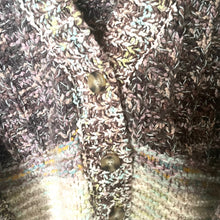 Load image into Gallery viewer, Close-up of a textured fabric with buttons on a garment