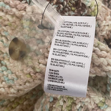 Load image into Gallery viewer, Close-up of a fabric label on a textured fabric background