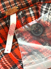 Load image into Gallery viewer, Free People Take Me Along Tartan Circle Skirt Cotton Buckle Asymmetric Wr
