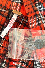 Load image into Gallery viewer, Free People Take Me Along Tartan Circle Skirt Cotton Buckle Asymmetric Wr
