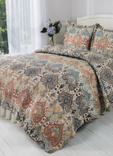 Load image into Gallery viewer, Genoa_Quilt_Twin_Cotton_Paisley_Print_handcrafted