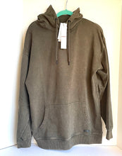 Load image into Gallery viewer, HUDSON Men's Green Cotton Pullover Hoodie Kangaroo Pocket Sweatshirt Large