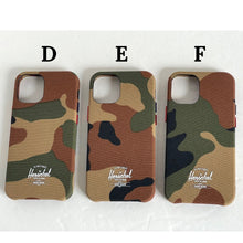 Load image into Gallery viewer, Herschel iPhone 12 MINI Camo Case Hard Shell Slim Bumper 5.4 in Protective NEW