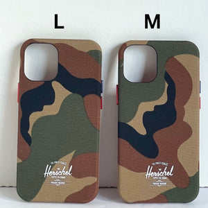 Herschel iPhone 12 MINI Camo Case Hard Shell Slim Bumper 5.4 in Protective NEW
