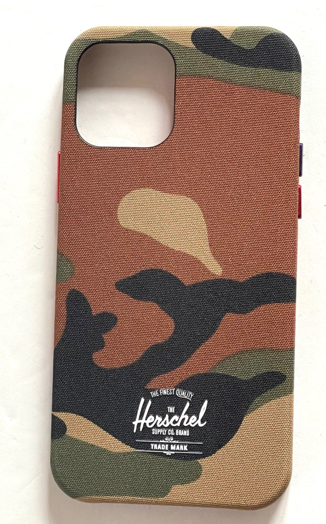 Herschel iPhone 12 and 12 Pro Camo Case Hard Shell Slim Bumper