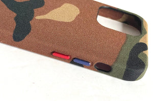 Herschel iPhone 12 MINI Camo Case Hard Shell Slim Bumper 5.4 in