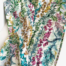Load image into Gallery viewer, Hudson Bay Shower Curtain Floral Cotton English Garden Cotton 72x72 Florence