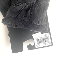 Load image into Gallery viewer, Isotoner Men’s SmarTouch Microsuede Faux Shearling Black Tech Winter Gloves