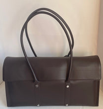 Load image into Gallery viewer, WANT Les Essentiels Tote Mens Large Brown Work Laptop Bag Lasdun Italian