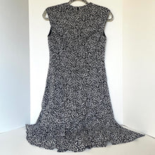 Load image into Gallery viewer, Nanette Lepore Womens Black Silk Dress 2 Asymmetrical Hem Sleeveless V Neck - Luxe Fashion Finds