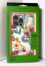 Load image into Gallery viewer, Kate Spade iPhone 14 PRO MAX Case Flower Bed Clear Protective Hard Shell