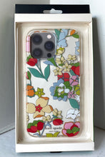 Load image into Gallery viewer, Kate Spade iPhone 14 PRO MAX Case Flower Bed Clear Protective Hard Shell