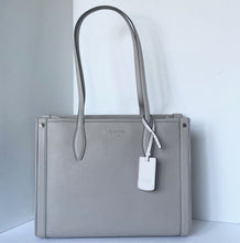 Load image into Gallery viewer, Kate Spade Market Pebbled Leather Medium Tote Light Taupe Beige Shoulder Bag