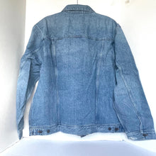 Load image into Gallery viewer, Madewell Denim Jacket Mens Blue Trucker Oversized Faded, Manitoba Wash