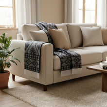 Load image into Gallery viewer, 100% Baby Alpaca Throw Blanket Large 71x51in Soft Lightweight All Season ARTZNL