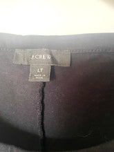 Load image into Gallery viewer, J.Crew High-Low Maxi Dress Womens Large Tall Sleeveless Cotton A-Line Black