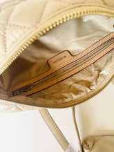 Load image into Gallery viewer, MZ Wallace Small Astor Satchel Buff Quilted Shoulder Crossbody Bag