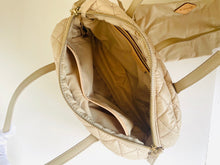 Load image into Gallery viewer, MZ Wallace Small Astor Satchel Buff Quilted Shoulder Crossbody Bag
