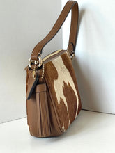 Load image into Gallery viewer, Coach Nolita 19 Wristlet CDW34 Haircalf Cow Print Leather Shoulder Bag