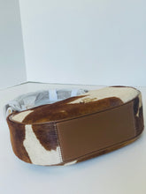 Load image into Gallery viewer, Coach Emily Shoulder Bag CDX23  Haircalf Cow Print Brown Leather Crossbody B