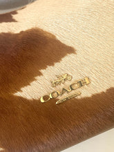 Load image into Gallery viewer, Coach Emily Shoulder Bag CDX23  Haircalf Cow Print Brown Leather Crossbody B