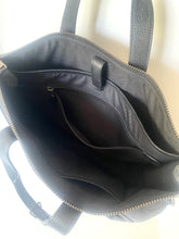 Load image into Gallery viewer, Coach Metropolitan Slim Laptop bag Crossbody Soft Black Leather Briefcase Unisex