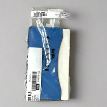 Load image into Gallery viewer, Coach Zip Card Case Leather Wallet Blue CJ879 With D-Ring Clip Blue Unisex