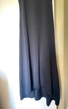 Load image into Gallery viewer, J.Crew High-Low Maxi Dress Womens Large Tall Sleeveless Cotton A-Line Black