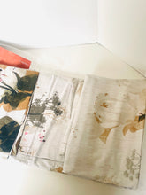 Load image into Gallery viewer, Kas King Duvet Cover Set 3 Piece Floral Embroidered Cotton Cream botanical