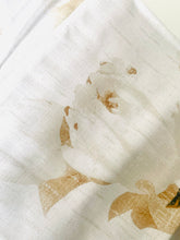 Load image into Gallery viewer, Kas King Duvet Cover Set 3 Piece Floral Embroidered Cotton Cream botanical